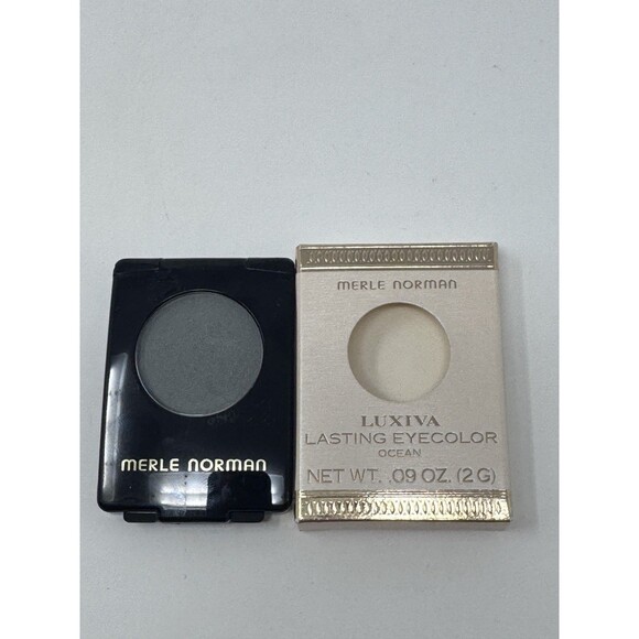 Merle Norman Luxiva Lasting Eyecolor Eyeshadow OCEAN 14636 0.09oz/2G NEW - Picture 2 of 6